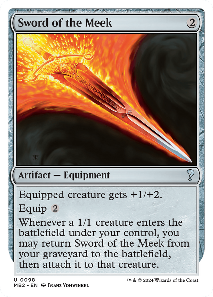 Sword of the Meek (MB2-098)