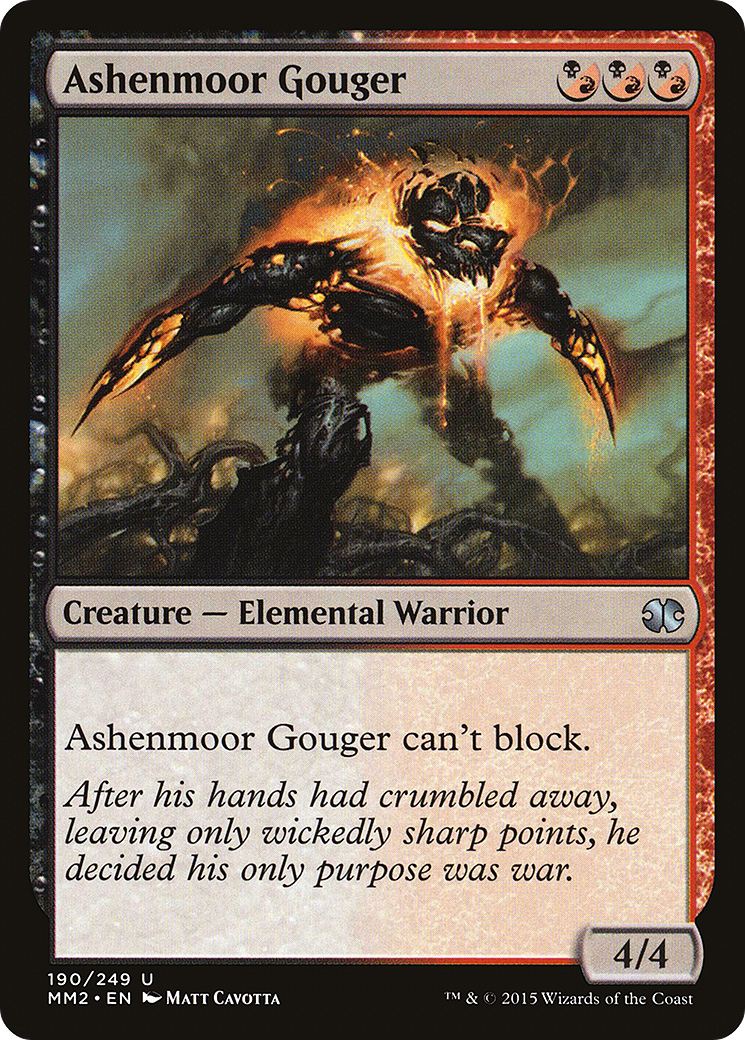 Ashenmoor Gouger (MM2-190) (Foil)