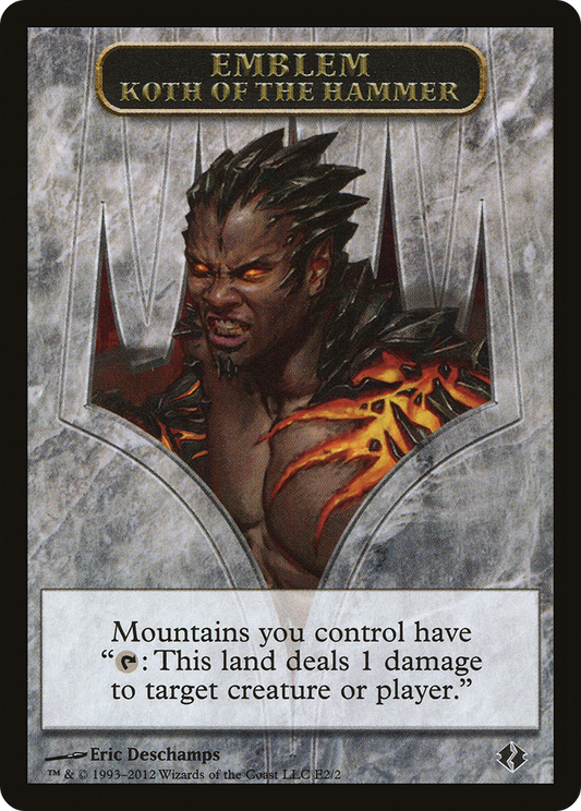 Koth of the Hammer Emblem (DDI-002)