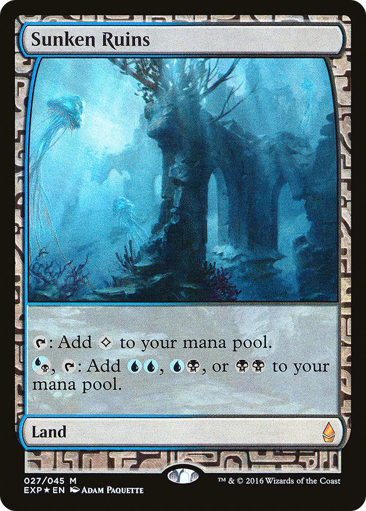 Sunken Ruins (EXP-027) (Foil)