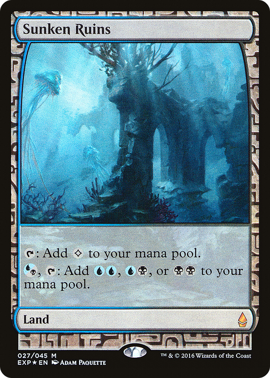 Sunken Ruins (EXP-027) (Foil)