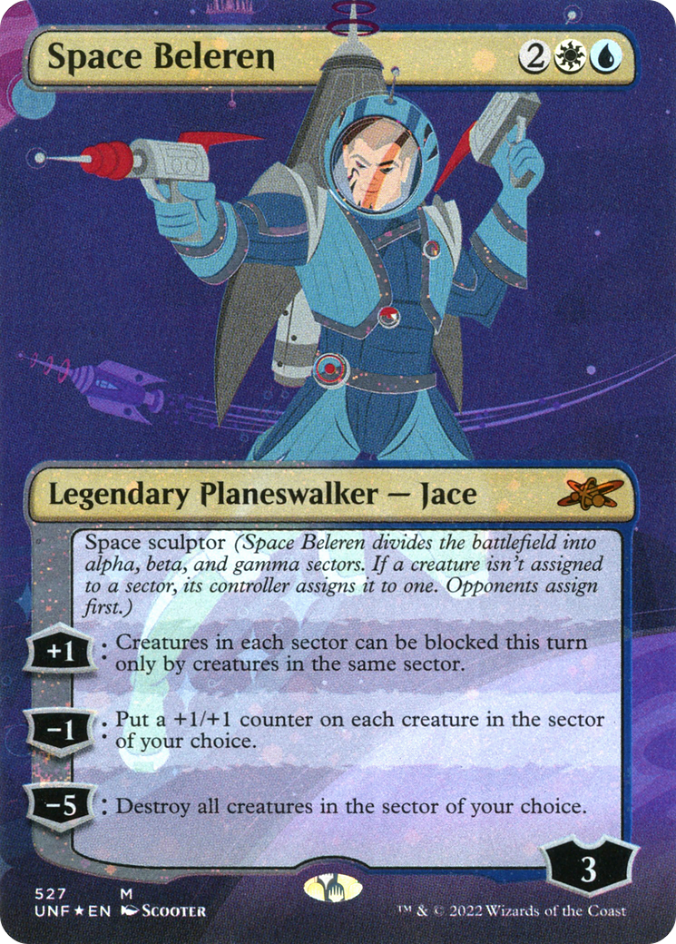 Space Beleren (UNF-527) (Borderless) (Galaxy Foil)