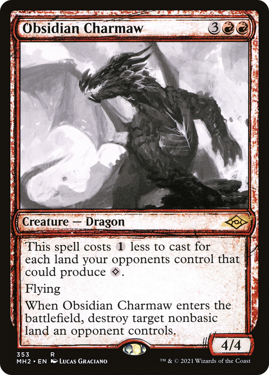 Obsidian Charmaw (MH2-353) (Showcase)