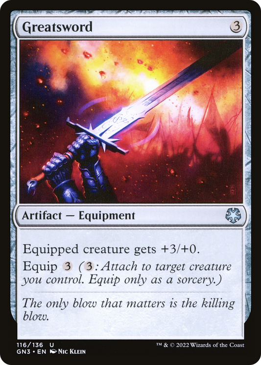 Greatsword (GN3-116)