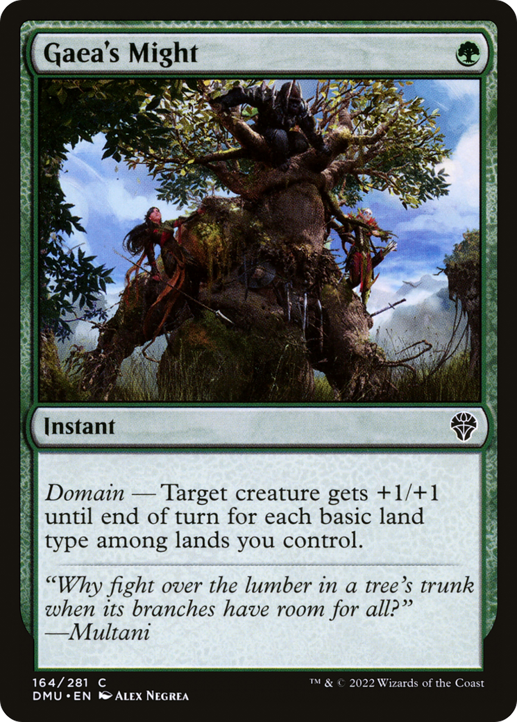 Gaea's Might (DMU-164)