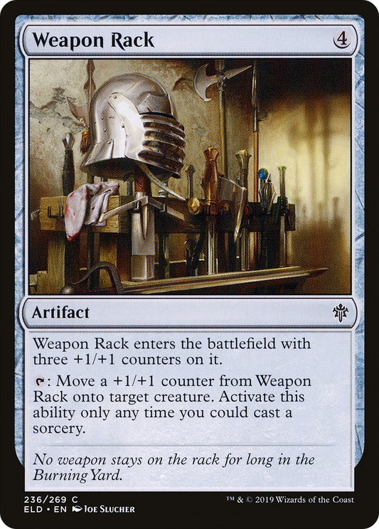 Weapon Rack (ELD-236) (Foil)