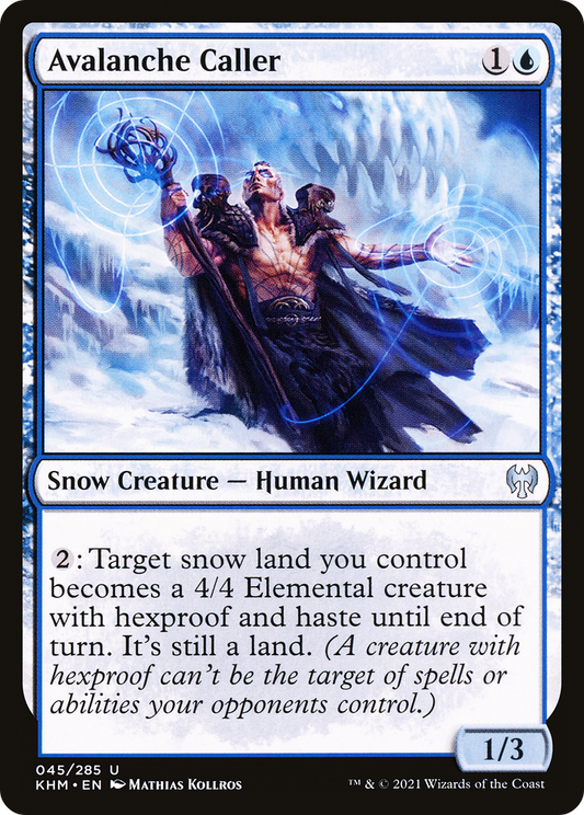 Avalanche Caller (KHM-045) (Foil)
