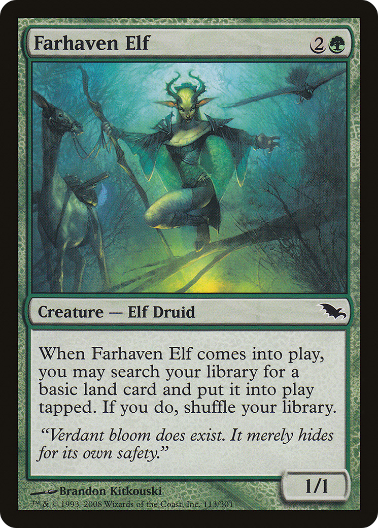 Farhaven Elf (SHM-113) (Foil)