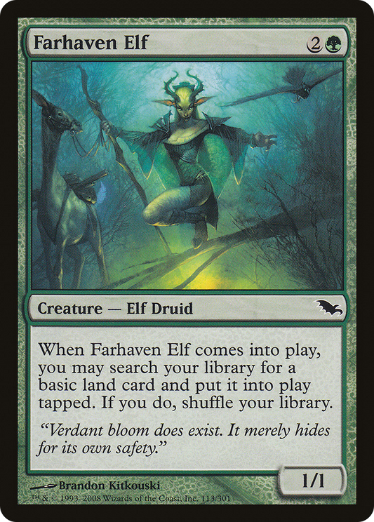 Farhaven Elf (SHM-113) (Foil)