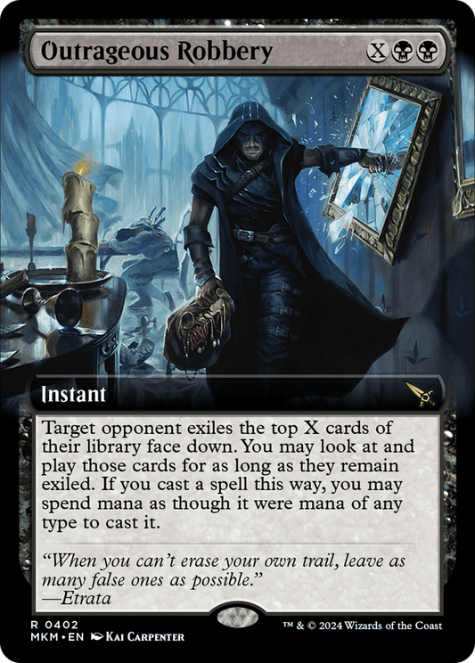 Outrageous Robbery (MKM-402) (Extended Art) (Foil)