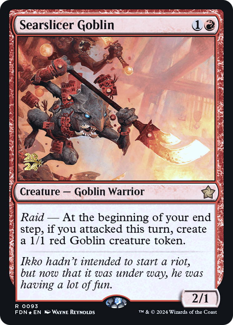 Searslicer Goblin (PRE-93S) (Foil)