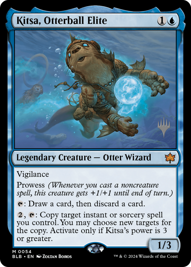 Kitsa, Otterball Elite (PPBLB-54P) (Foil)