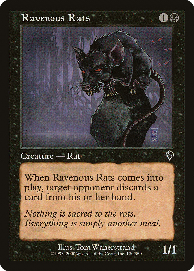 Ravenous Rats (INV-120) (Foil)