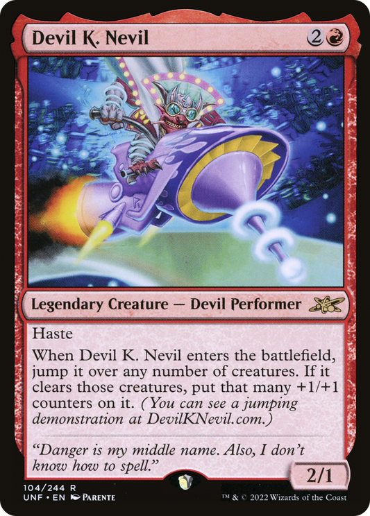 Devil K. Nevil (UNF-104) (Foil)