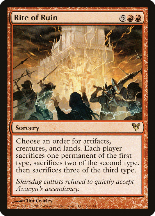 Rite of Ruin (AVR-153) (Foil)