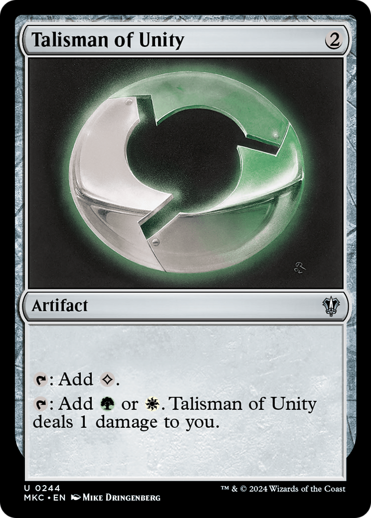 Talisman of Unity (MKC-244)