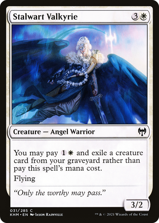 Stalwart Valkyrie (KHM-031) (Foil)