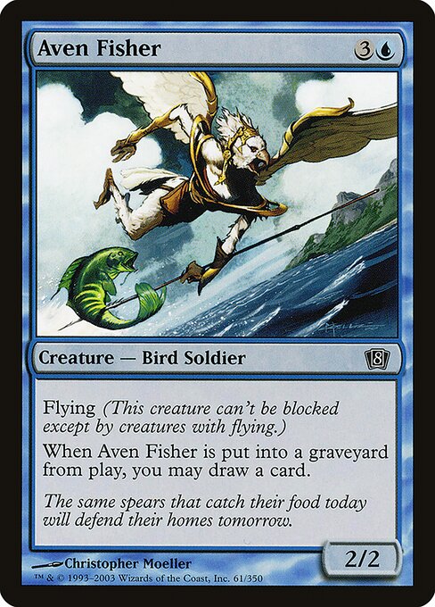 Aven Fisher (8ED-061★) (Foil)