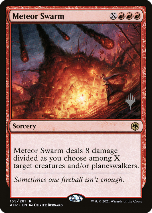 Meteor Swarm (PPAFR-155P) (Foil)