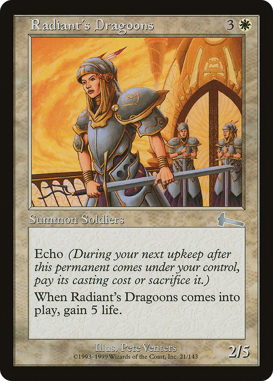 Radiant's Dragoons (ULG-021) (Foil)