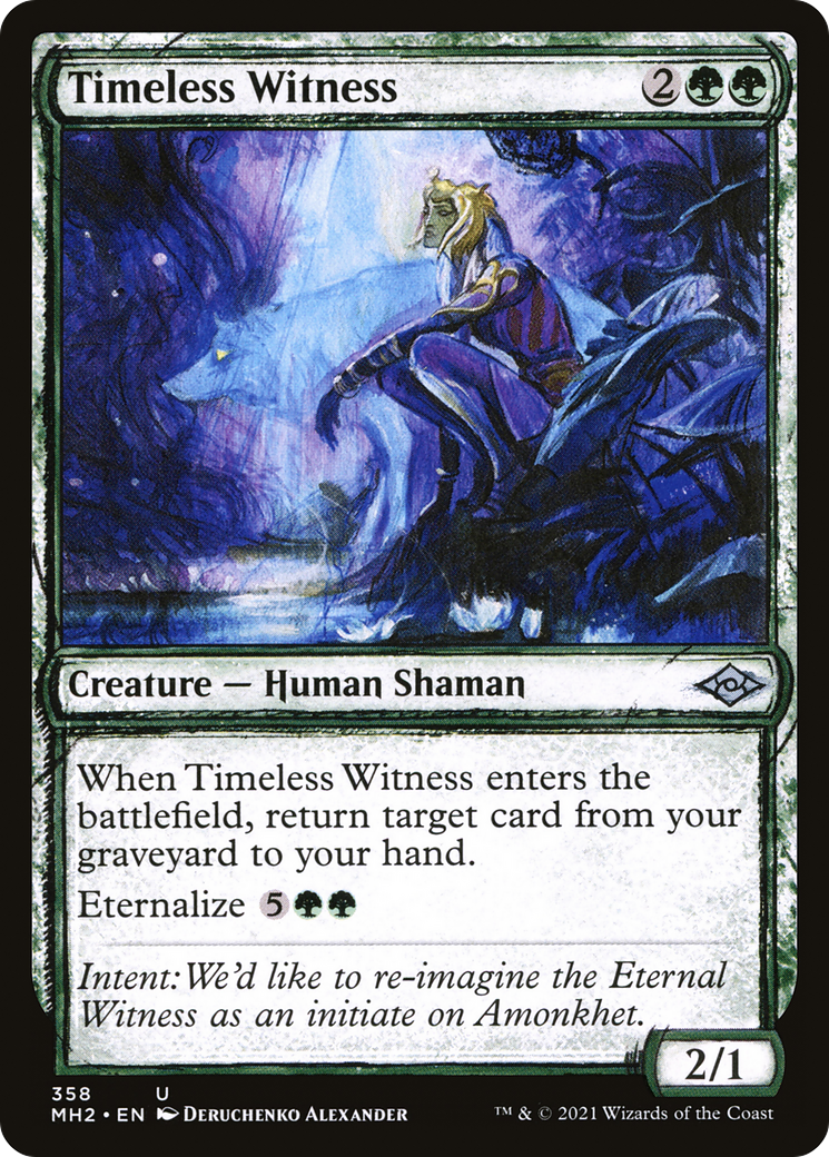 Timeless Witness (MH2-358) (Showcase) (Foil)
