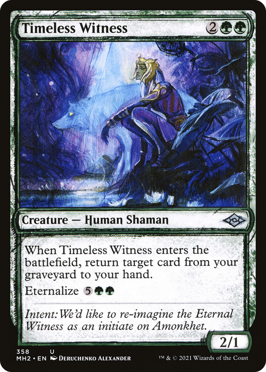 Timeless Witness (MH2-358) (Showcase) (Foil)