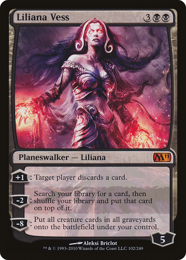 Liliana Vess (M11-102) (Foil)