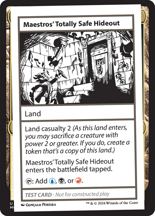 Maestros' Totally Safe Hideout (MB2PC-378)