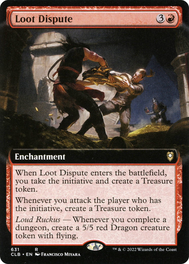 Loot Dispute (CLB-631) (Extended Art)