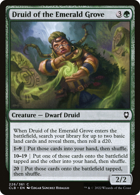 Druid of the Emerald Grove (CLB-226)