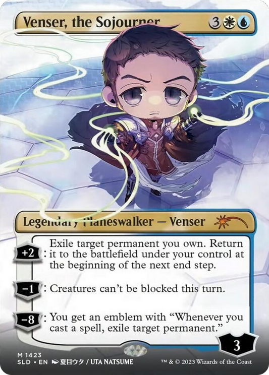 Venser, the Sojourner (SLD-1423) (Borderless)