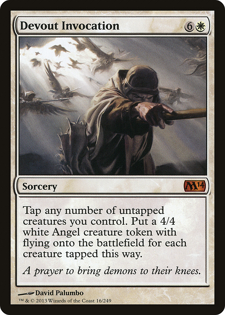 Devout Invocation (M14-016) (Foil)