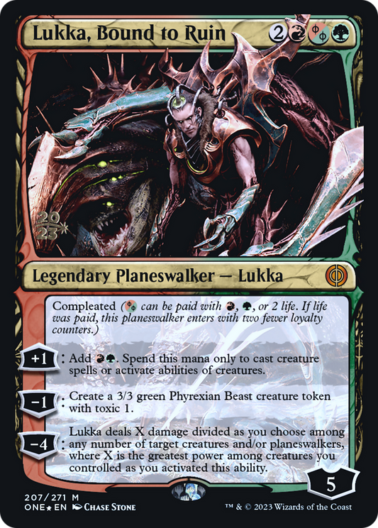 Lukka, Bound to Ruin (PRE-207S) (Foil)