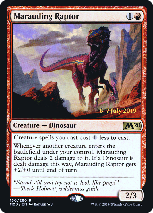Marauding Raptor (PRE-150S) (Foil)