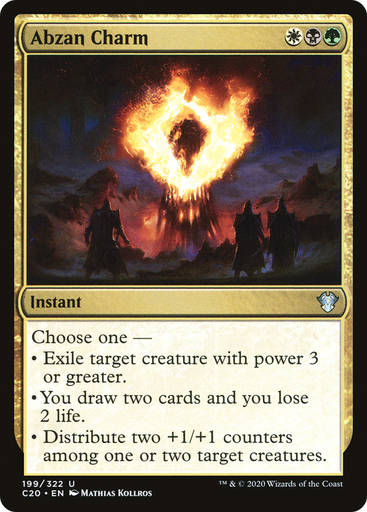Abzan Charm (C20-199)