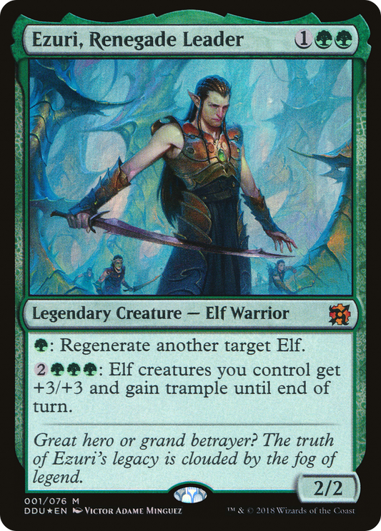 Ezuri, Renegade Leader (DDU-001) (Foil)
