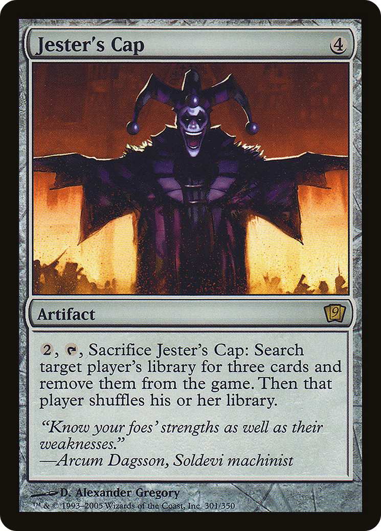 Jester's Cap (9ED-301★) (Foil)