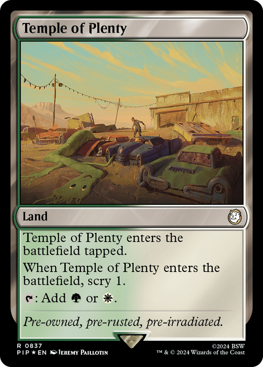 Temple of Plenty (PIP-837) (Surge Foil)