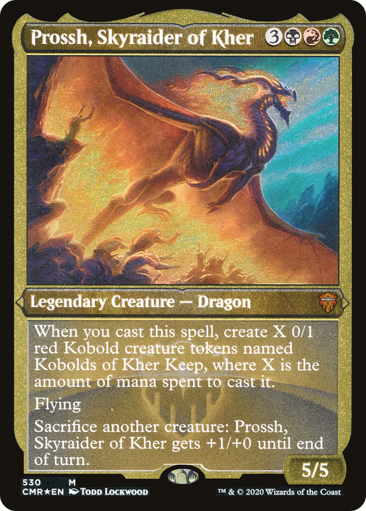 Prossh, Skyraider of Kher (CMR-530) (Etched Foil)