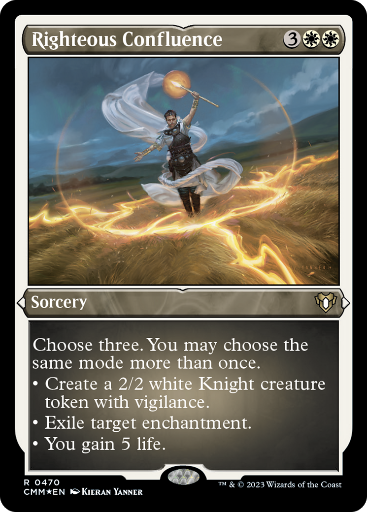 Righteous Confluence (CMM-470) (Etched Foil)