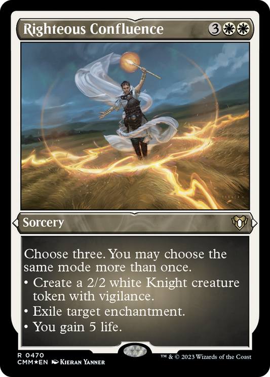Righteous Confluence (CMM-470) (Etched Foil)