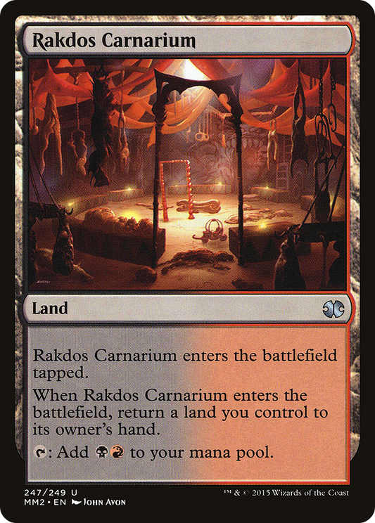 Rakdos Carnarium (MM2-247) (Foil)