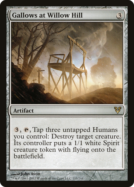 Gallows at Willow Hill (AVR-215) (Foil)