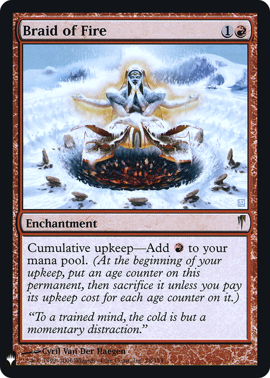 Braid of Fire (LIST-CSP-78) (Foil)