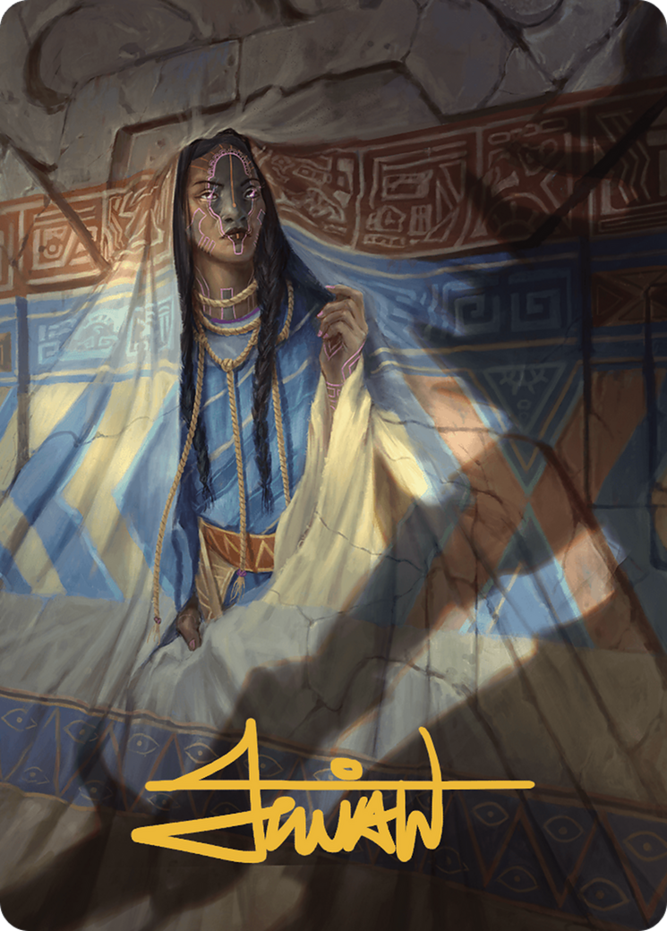 Whispersilk Cloak Art Card (ALCI-080) (Gold-Stamped Signature)