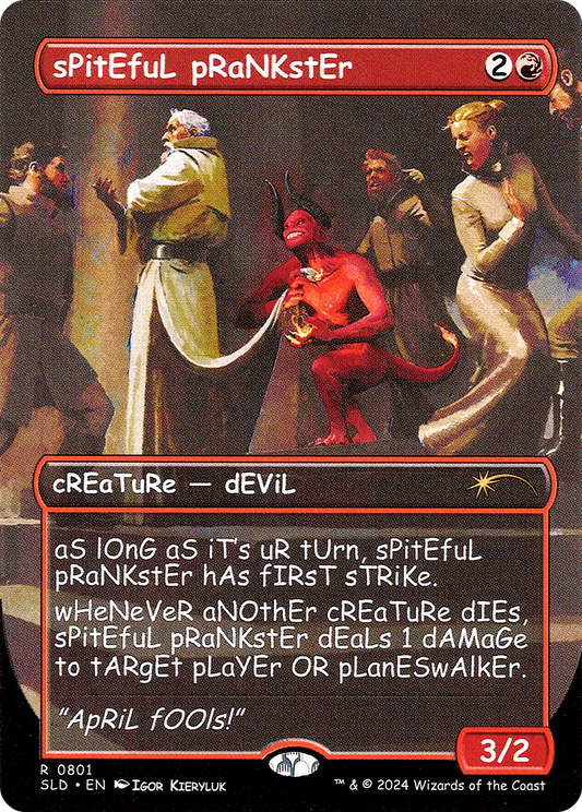 sPitEfuL pRaNKstEr (Rainbow Foil) (SLD-801)