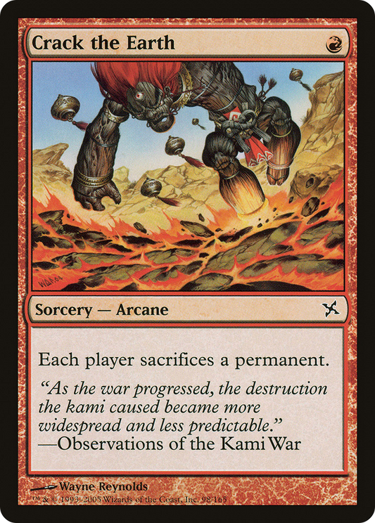 Crack the Earth (BOK-098) (Foil)