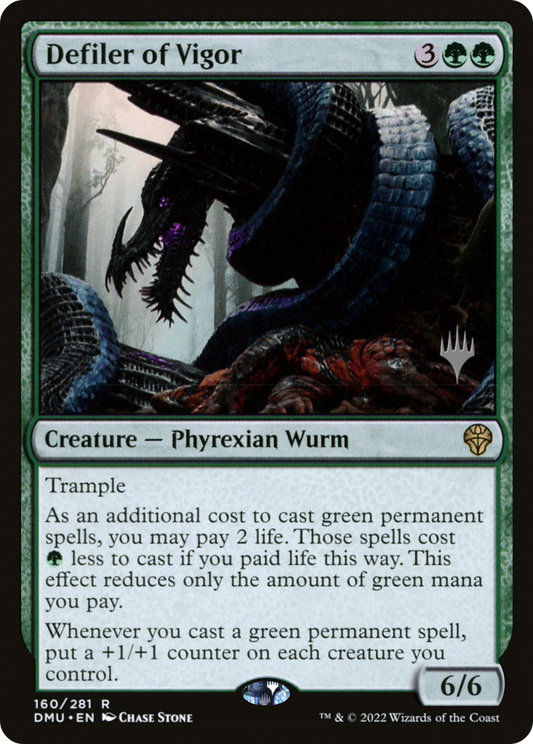 Defiler of Vigor (PPDMU-160P) (Foil)