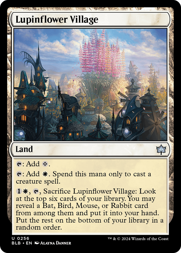 Lupinflower Village (BLB-256) (Foil)