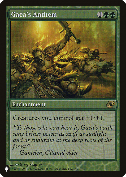 Gaea's Anthem (LIST-PLC-147)